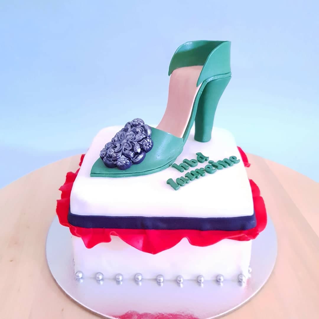 Shoe Theme Cake