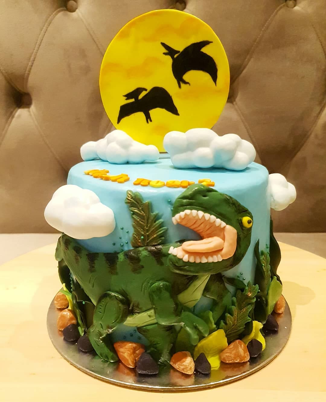 Dinosaur Birthday Cake