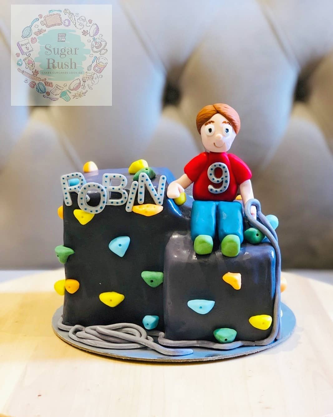 Wall Climbing Cake