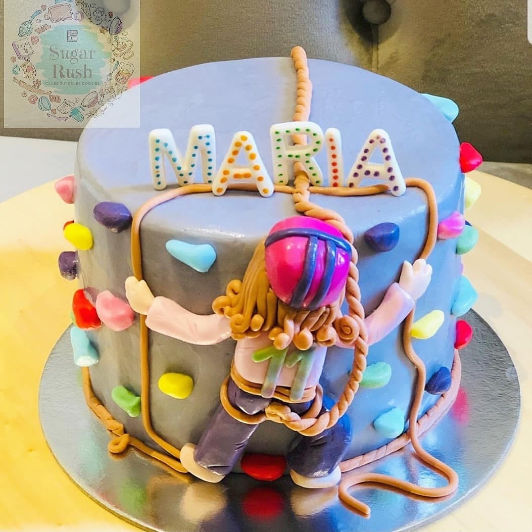 Wall Climbing Cake
