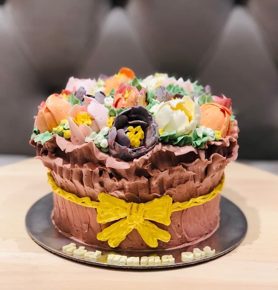 Buttercream Tulip Cake