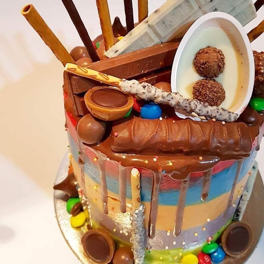 Rainbow Overload Cake