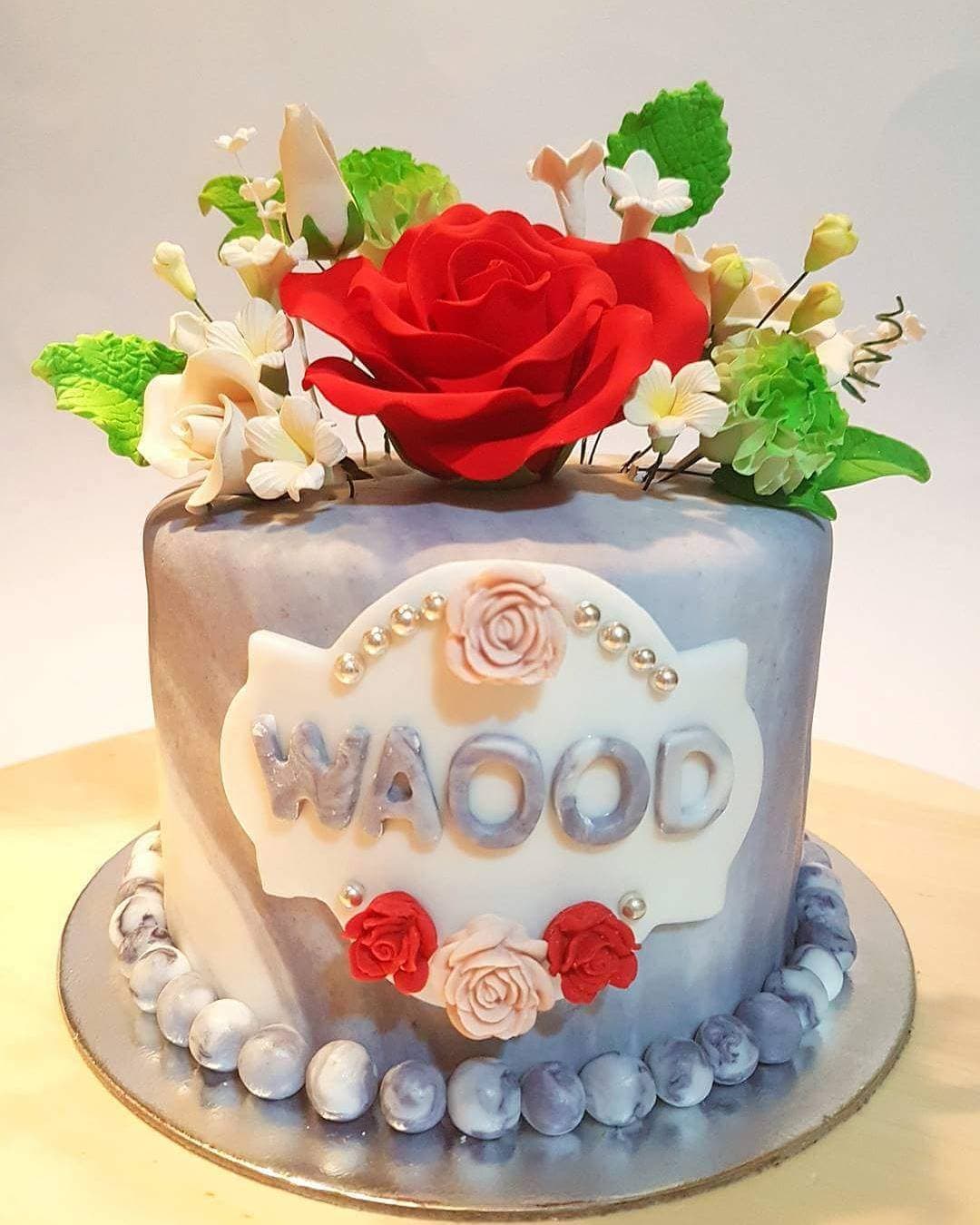 Marble Effect Cake