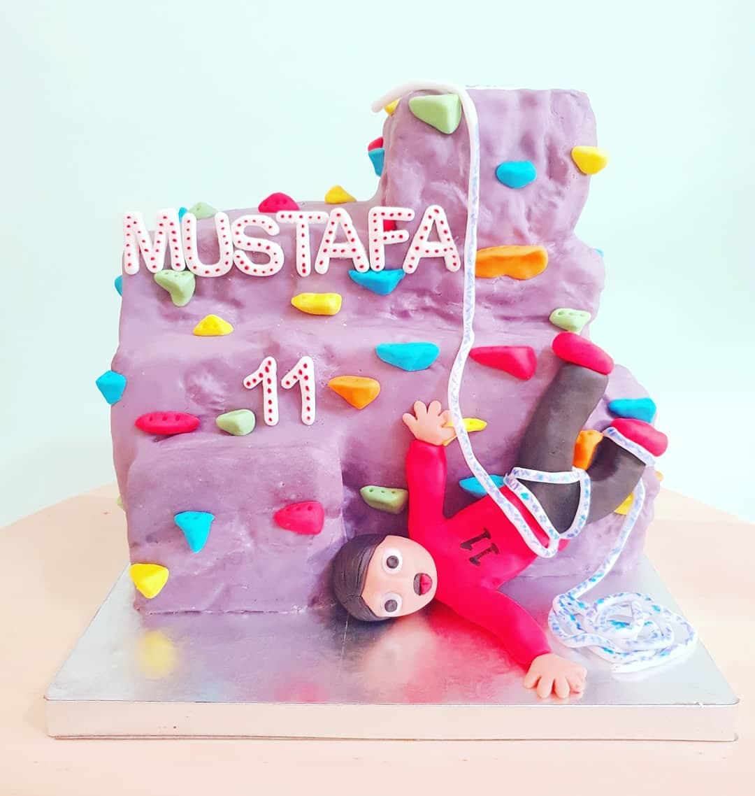 Wall Climbing Cake