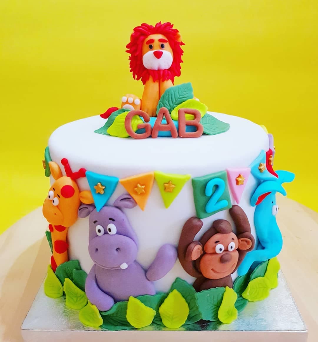 Safari Birthday Cake