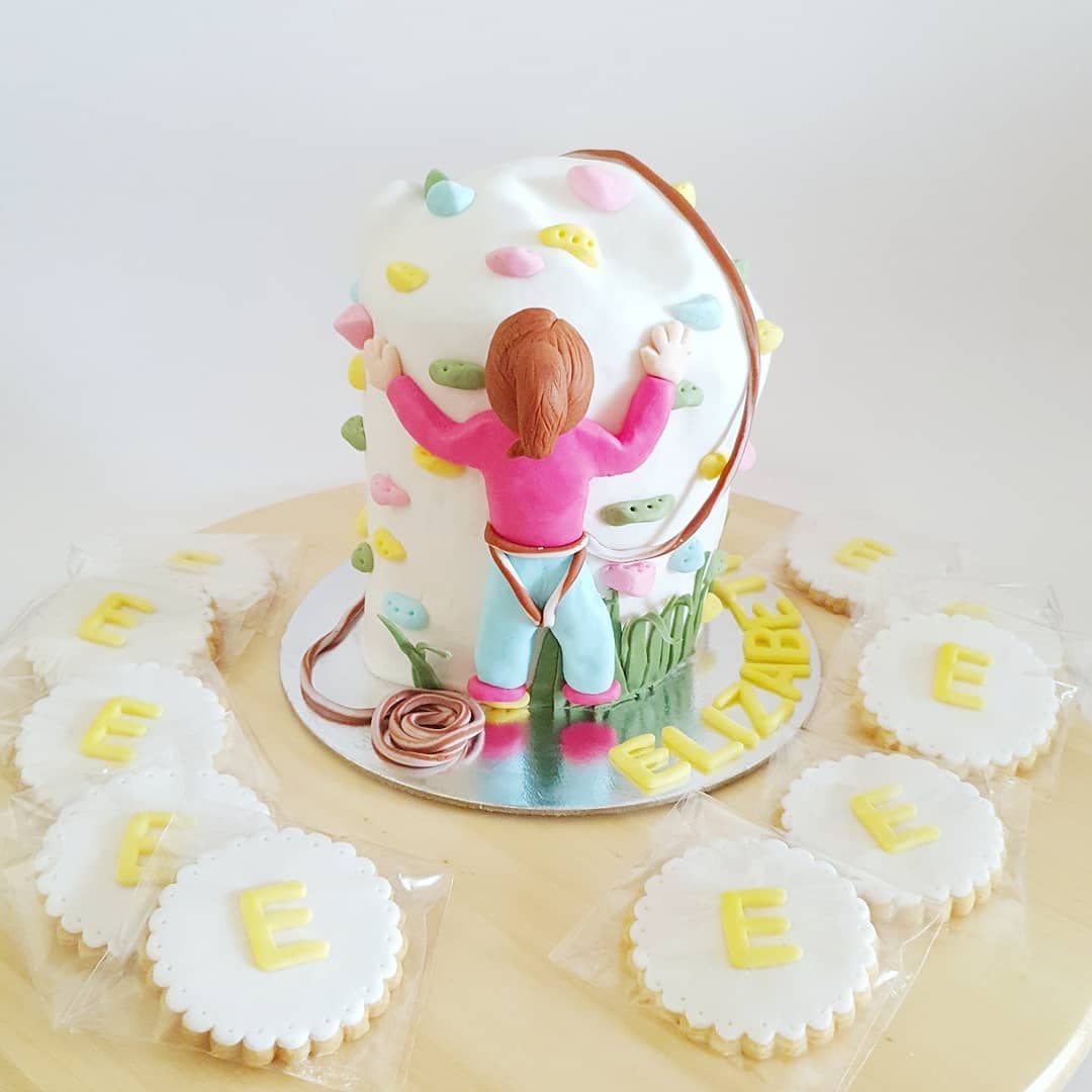 Girly Climbing Cake