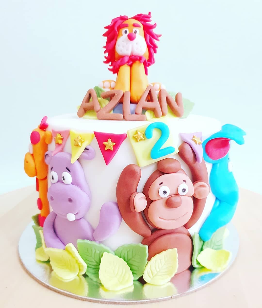 Safari Birthday Cake