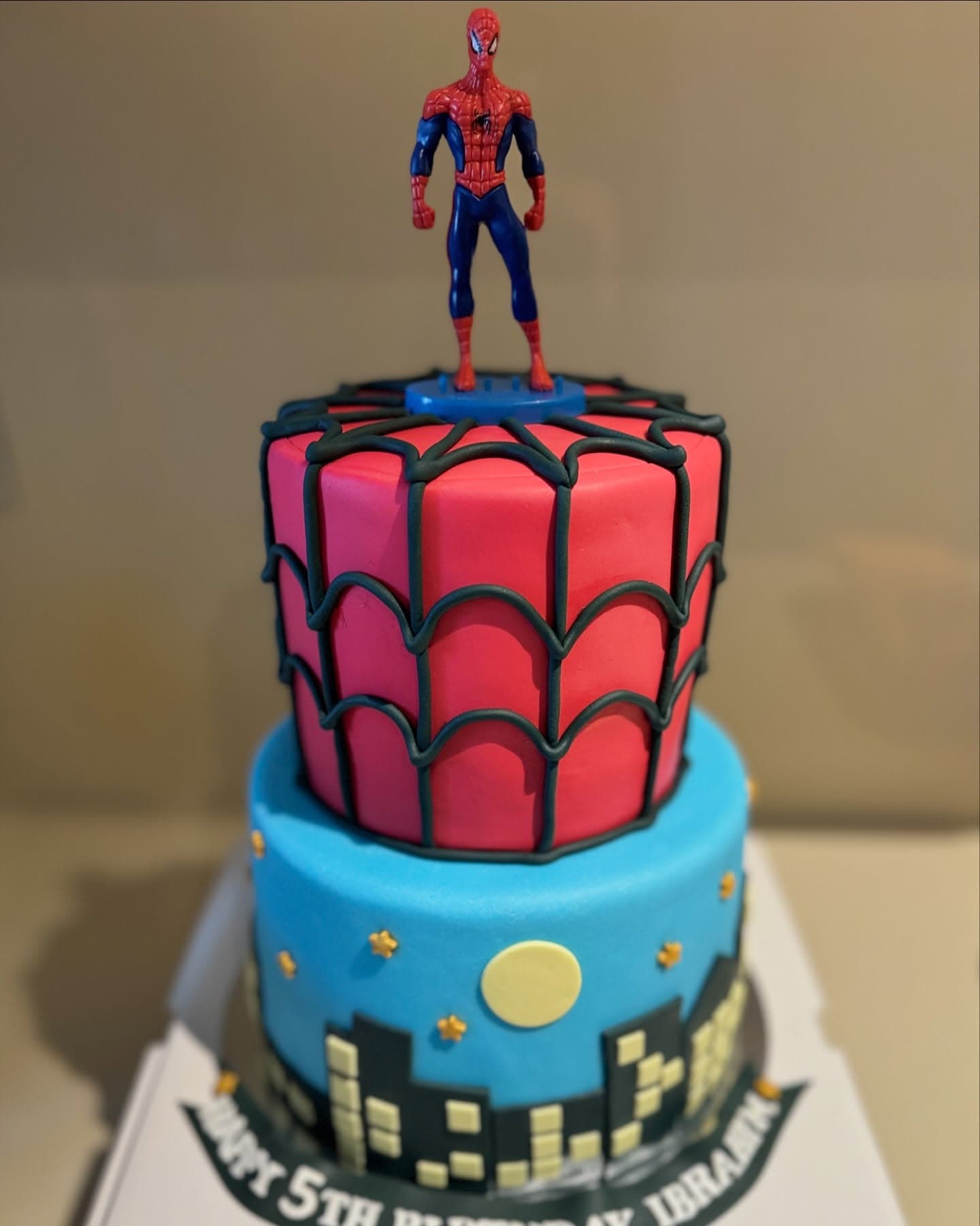 Spider Man Cake