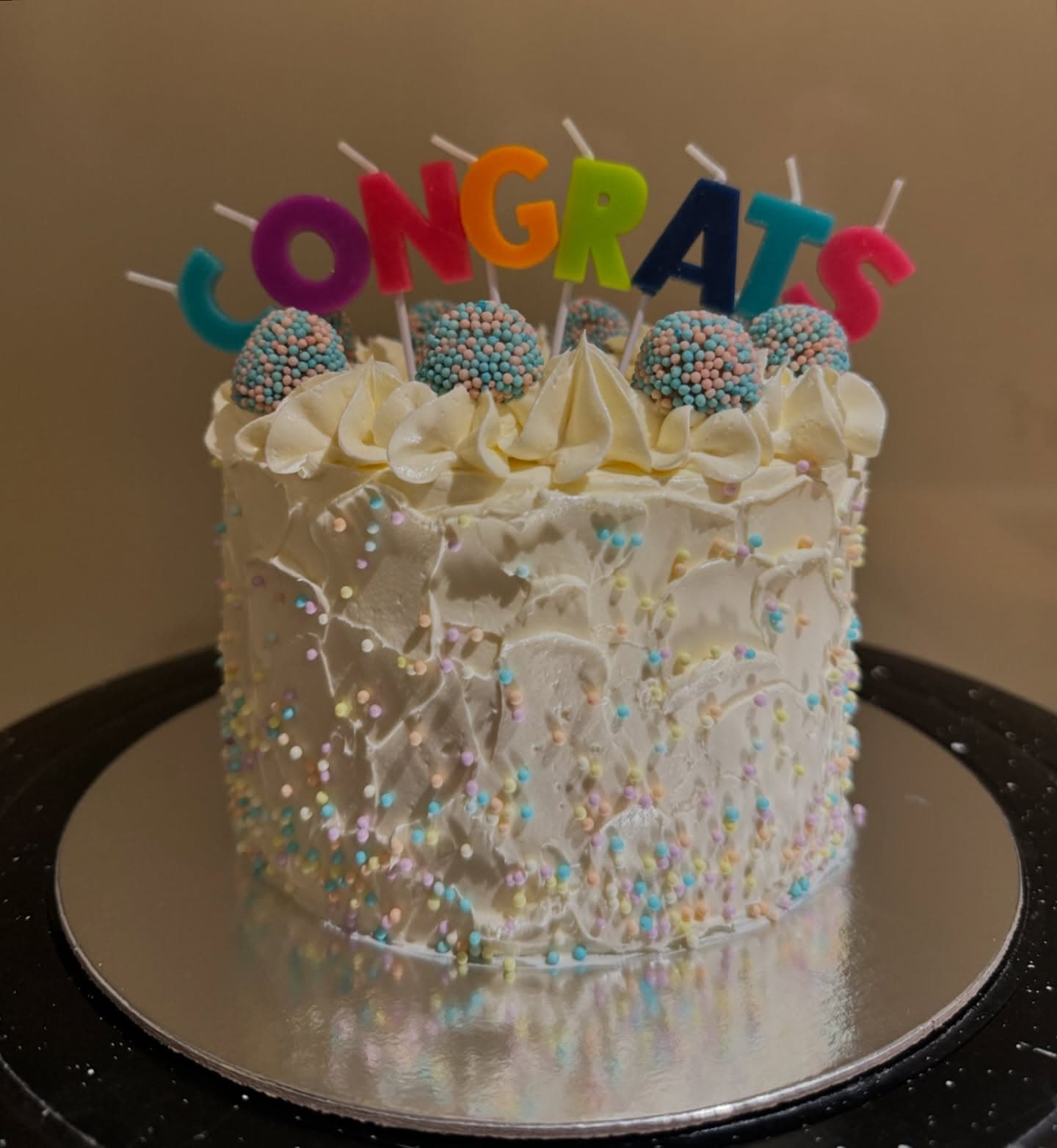 Congratulations Buttercream Cake