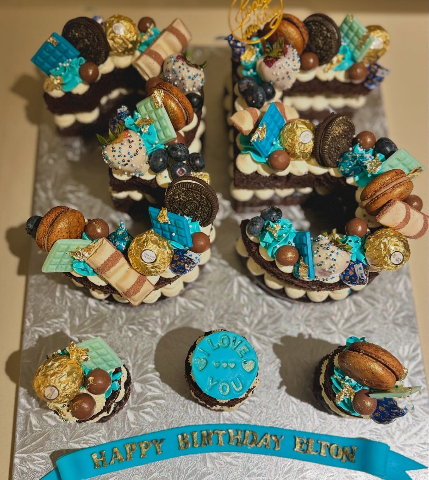 Number 35 Cake