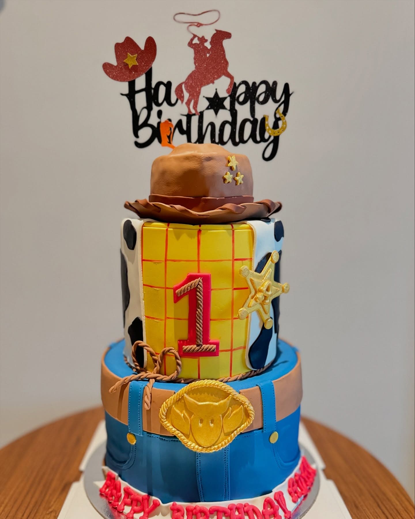 First Rodeo Cake