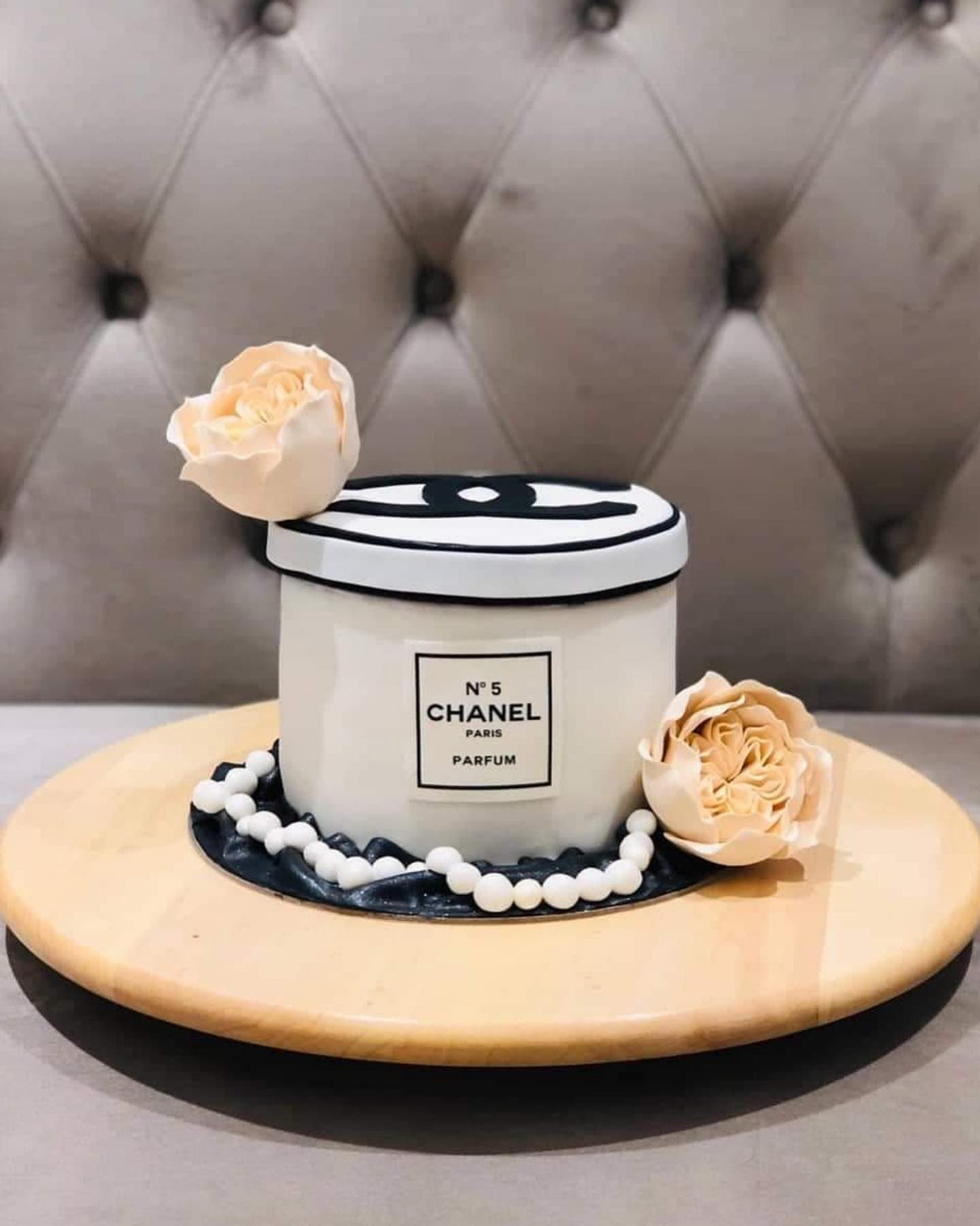 Chanel Fondant Cake