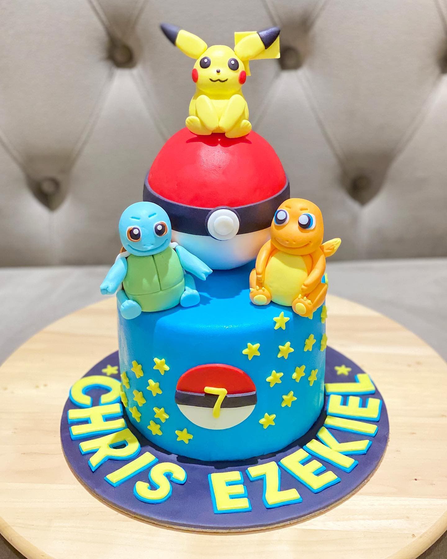 Pokemon Pikachu Cake