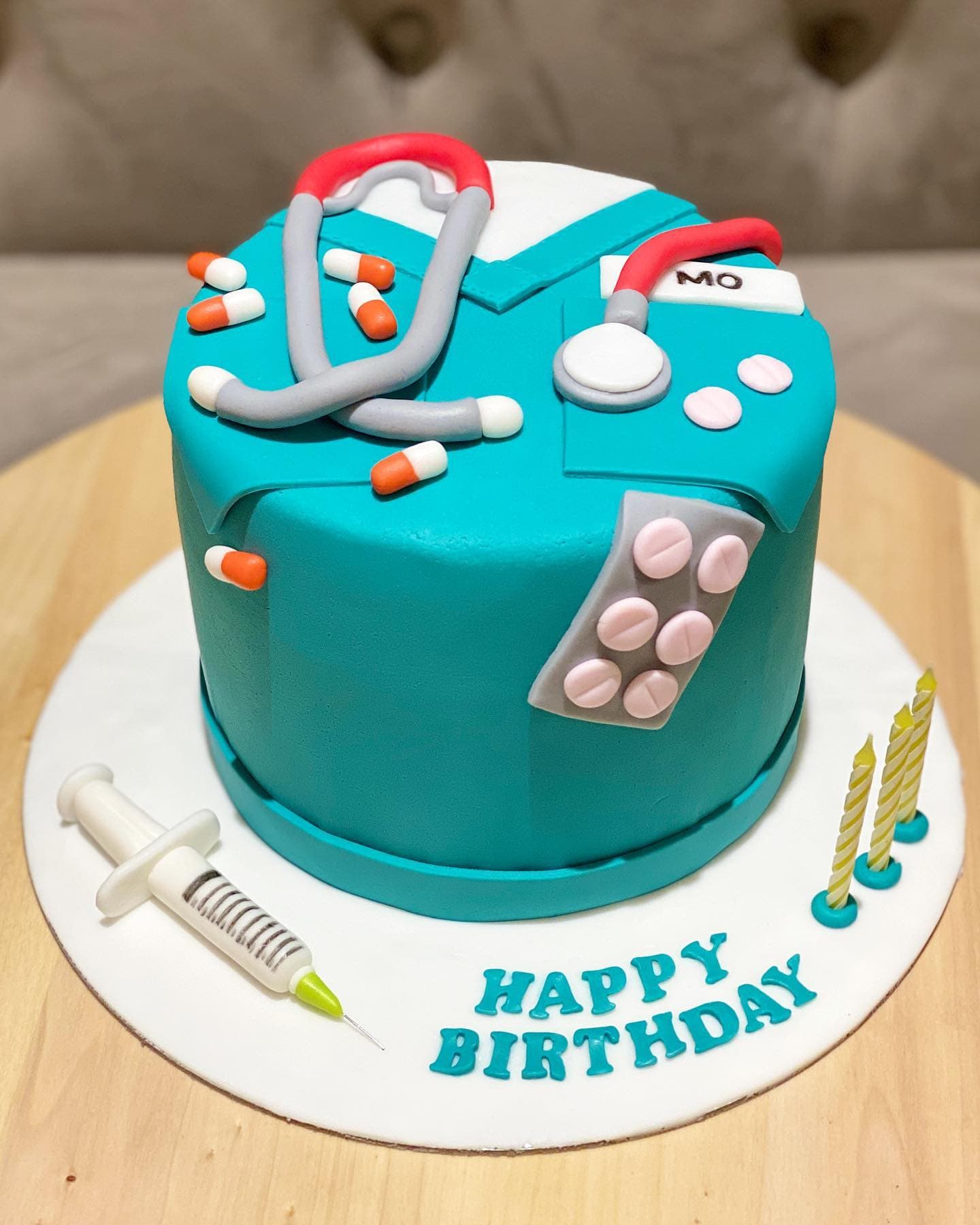Doctor Scrubs Cake