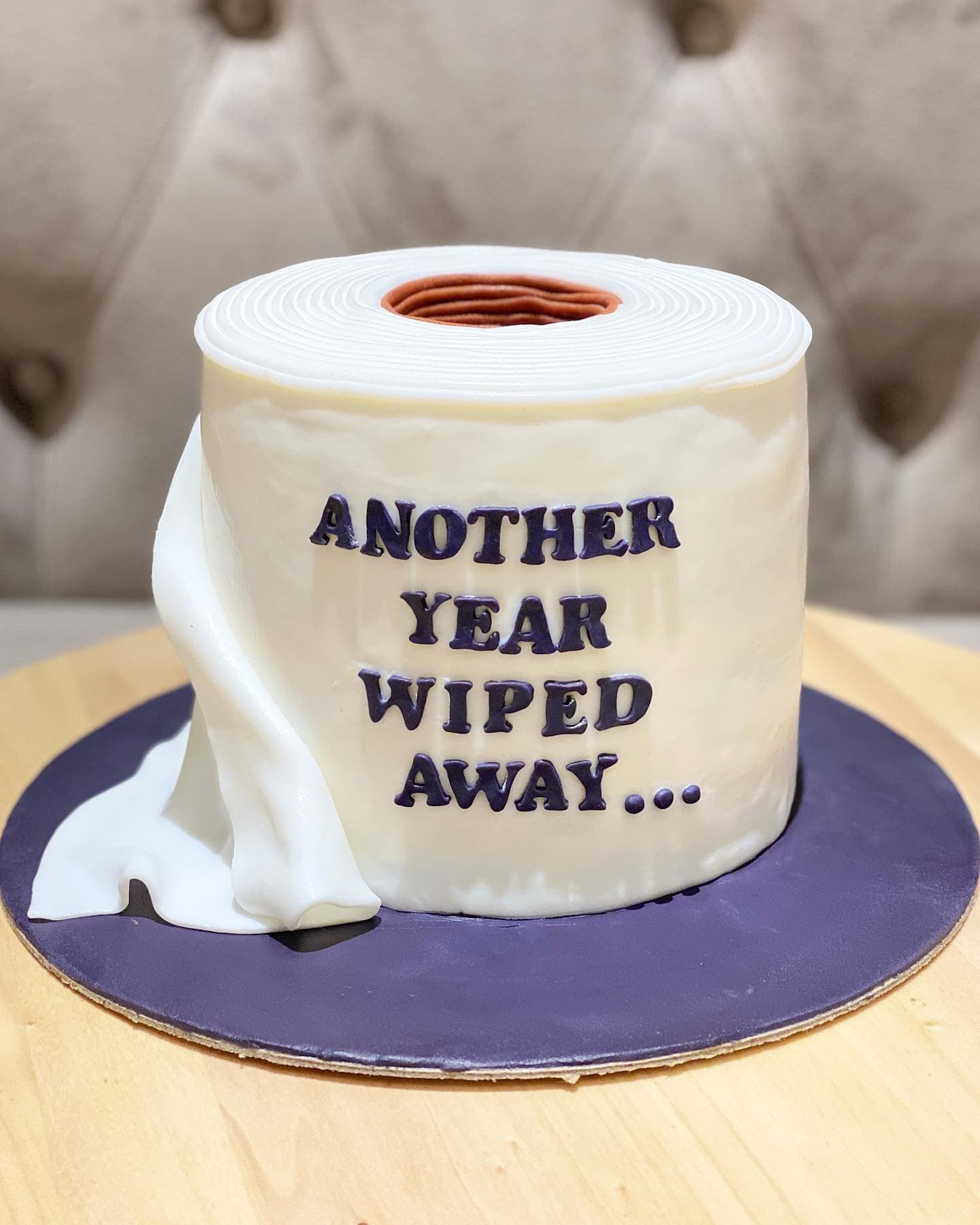 Toilet Paper Roll Cake
