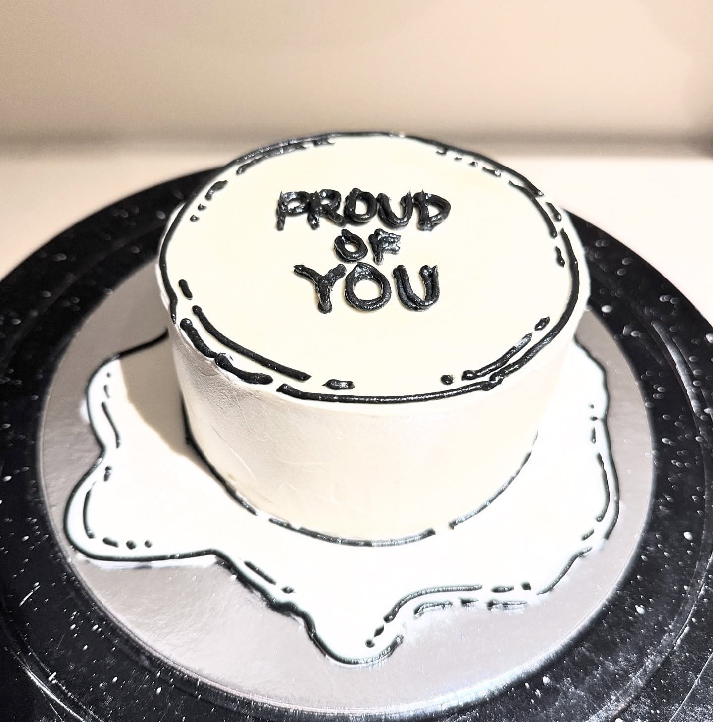 Comic Drawing Cake