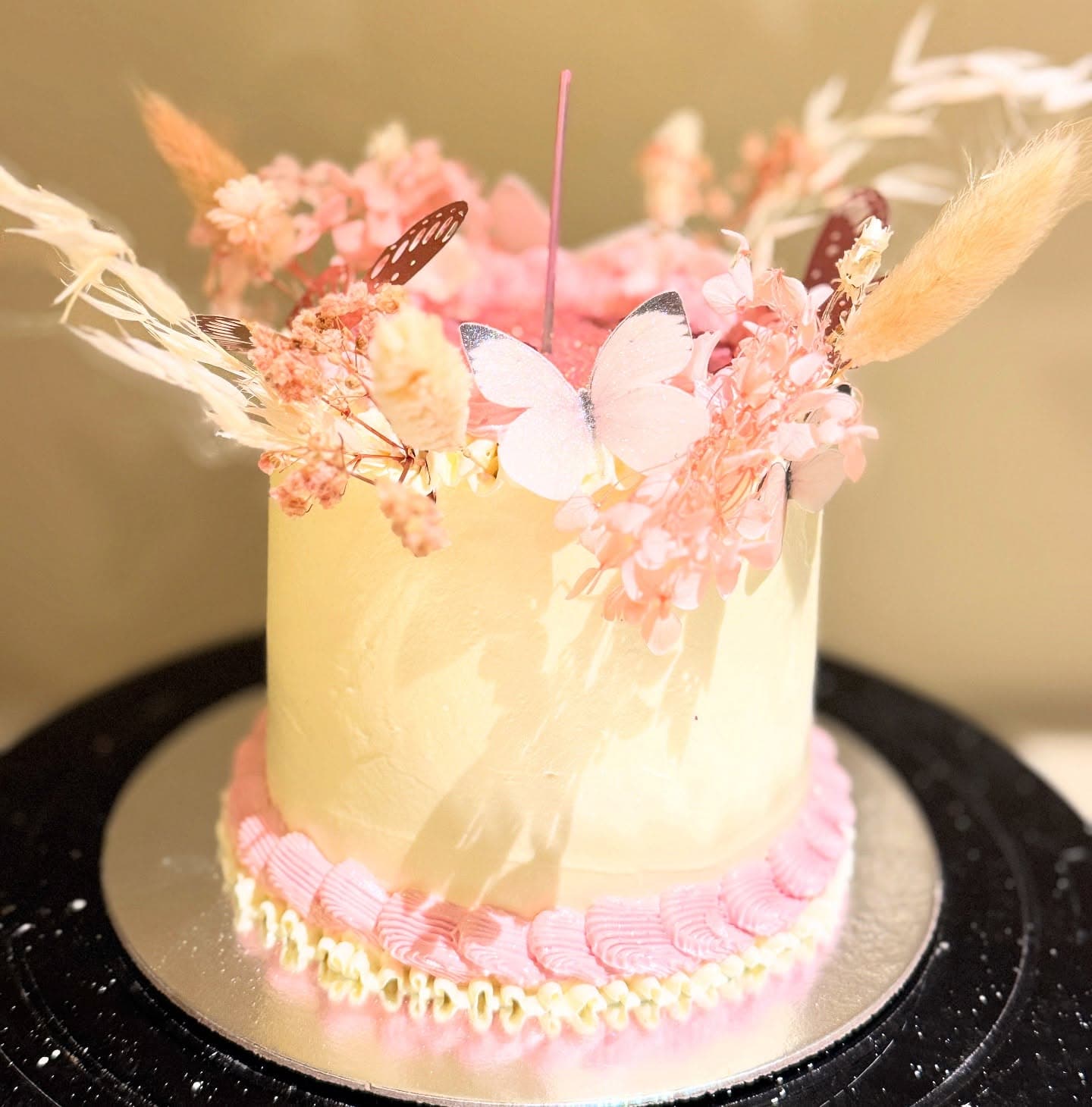 Glitter Buttercream Cake